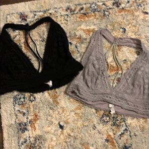 2 urban outfitters bralettes.